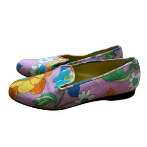 Hadleigh’s Floral Slippers Multicolor Pink Womens Size 38 / US 8
